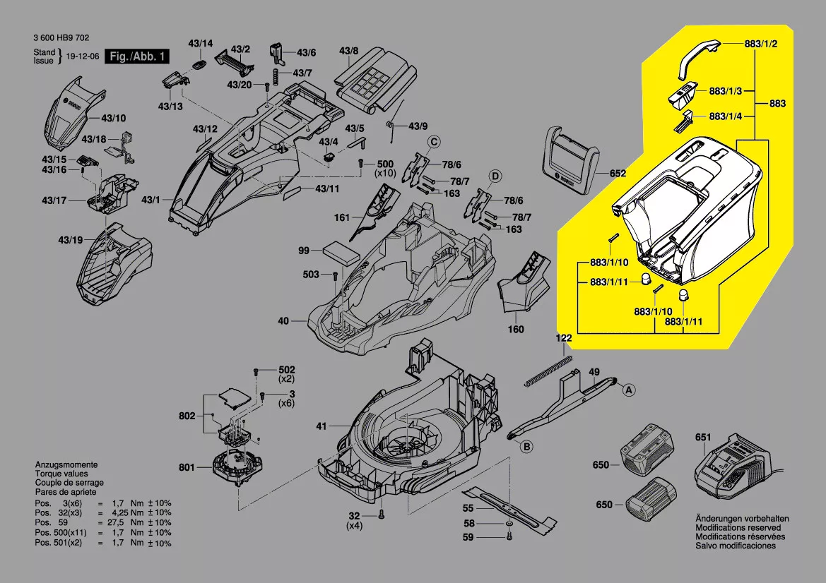 Bac collecteur réf. F 016 105 378 Bosch